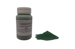 Powder Paint - Camouflage Green - 80gr