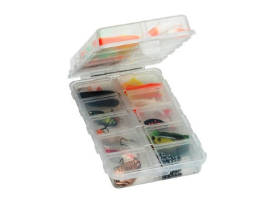 double-sided lure box 20 compartment - 15x9x4cm lure boxes 24