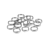 stainless steel sinker eye gr.1 - 100 pcs/pk accessories tackle craft 12